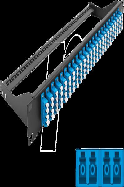 Delock Patchpanel - rackmonterbar - 43398