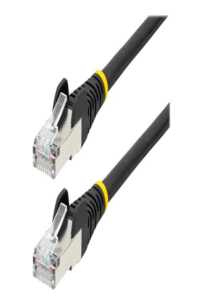 StarTech.com 1m CAT6a Ethernetkabel - NLBK-1M-CAT6A-PATCH