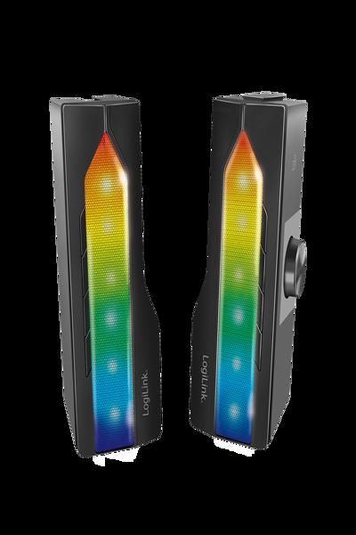 LogiLink Wireless Soundbar med Party Lights - SP0059