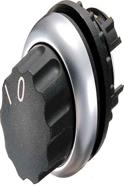 EATON 2-Position Selector Switch, Black, M22S-WR - 216856