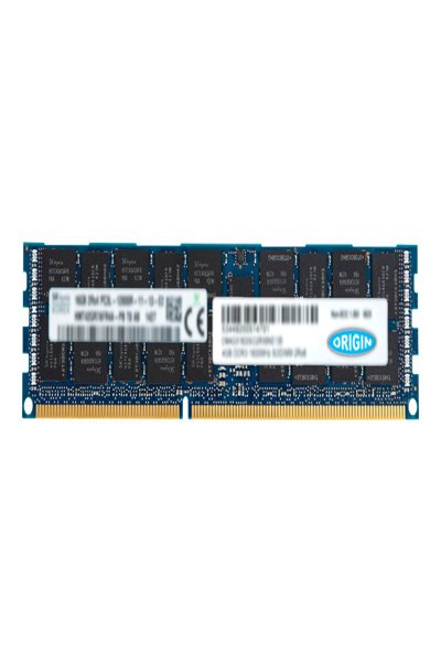 Origin Storage 16GB DDR3 1333MHz RDIMM 2Rx4 ECC 1.35V - 16 GB - 1 x 16 GB - DDR3 - 1333 MHz - 240-pin DIMM - Green - OM16G31333R2RX4E135