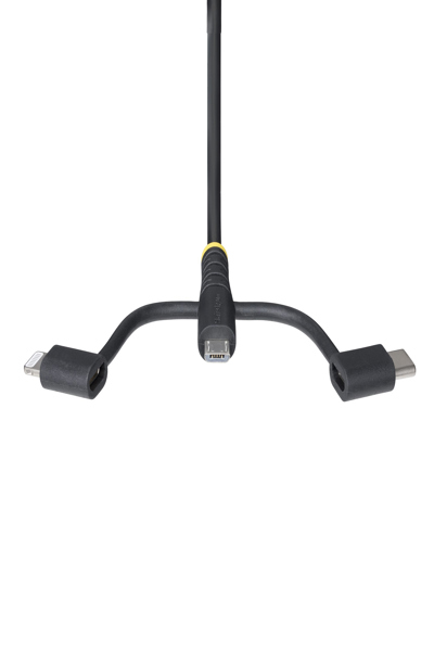 StarTech.com 3.3ft USB Multi Charging Cable - RLTCUB1MBK