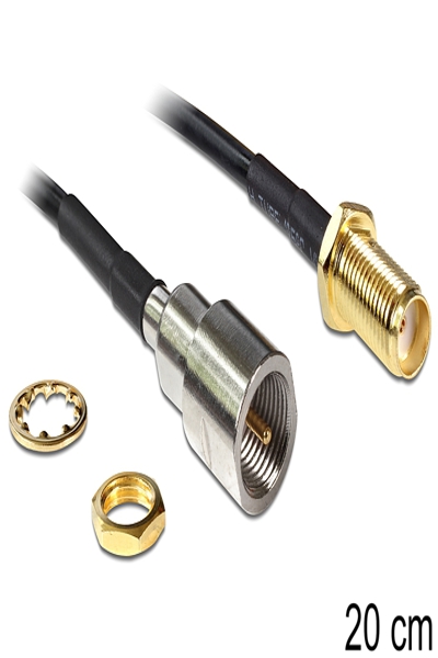 Delock Antennkabel - FME (hane) till SMA (hona) - 88587