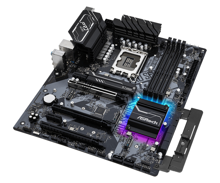 ASRock Z690 Pro RS ATX LGA1700 Z690 Motherboard - 90-MXBGY0-A0UAYZ
