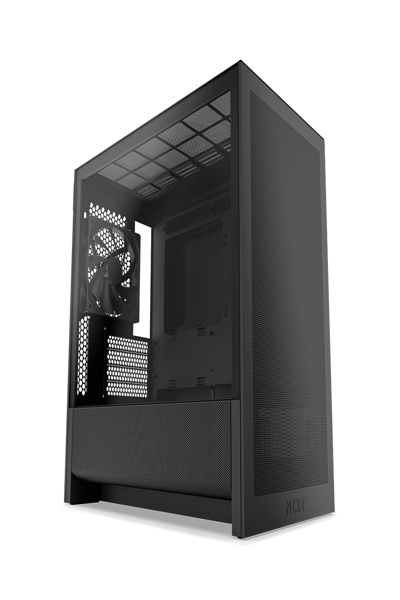 NZXT H9 H3 Flow midi-torn-PC svart - CC-H31FB-01