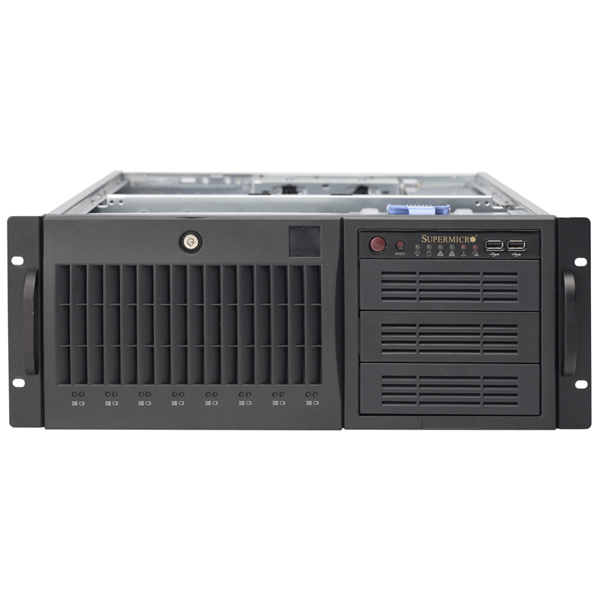 SuperMicro SC743 AC-668B - Full Tower - 4U - Extended ATX - CSE-743AC-668B