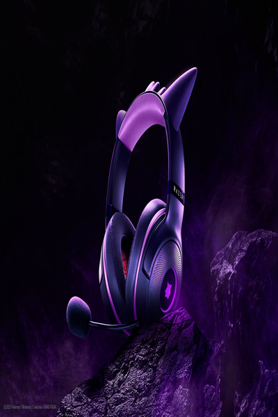 Razer Kraken Kitty V2 - Pokemon Gengar Ed. - Headset - Headset - 7.1 - RZ04-04730300-R3M1