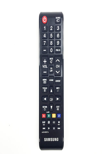 Samsung AA59-00817A, TV, Press buttons, Black