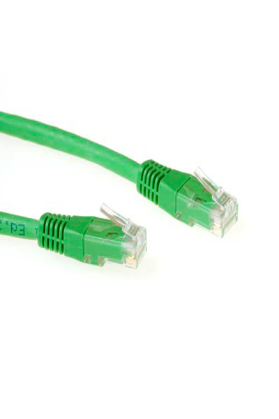 ACT Green 1.5 meter LSZH U/UTP CAT6 patch cable with RJ45 connectors - 1.5 m - RJ-45 - RJ-45 - Green