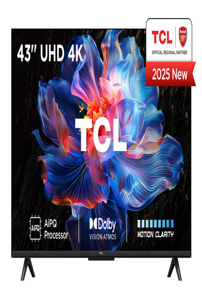 TCL V6C 43V6C TV 43" 4K ULTRA HD SMART WI-FI METALLIC - 43V6C