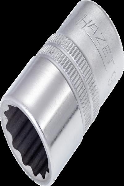 Douille HAZET 900Z-17 17 mm 6 poêles mâles doubles 1/2"
