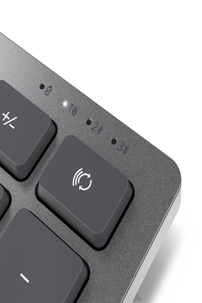 Dell Multi-Device KM7120W keyboard and mouse set - KM7120W-GY-BEL