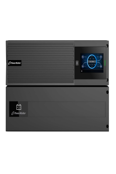 PowerWalker VFI 10000 ICR IoT - Double conversion (en ligne) - 10 kVA - 10 000 W - Sinusoïdal pur - 190 V - 520 V