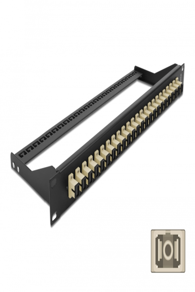 Delock Patch panel - rack mountable - 43382