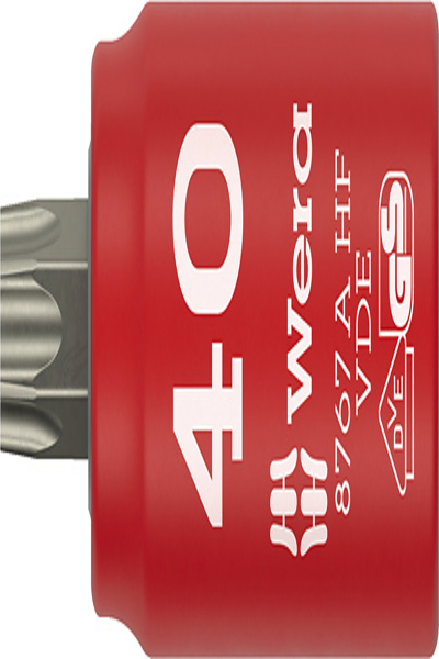 Wera 8767 A VDE TX40 Zyklop Insulated Bit Socket 1/4"