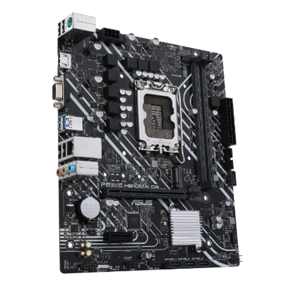 Asus PRIME H610M-K D4 Processor Family Intel Motherboard - 90MB1A10-M0EAY0