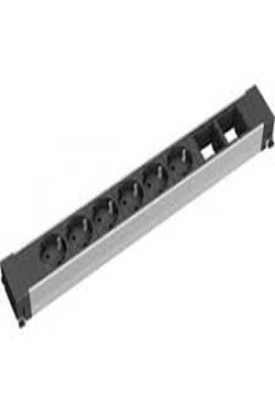 Bachmann CONFERENCE 6x AC-uttag svarta - 909016