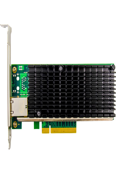 Carte réseau InLine 10 Gigabit - 1x RJ45 10 Gb/s - PCIe x8