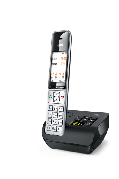 Gigaset Comfort 500A Silver Black Phone - S30852-H3023-B101