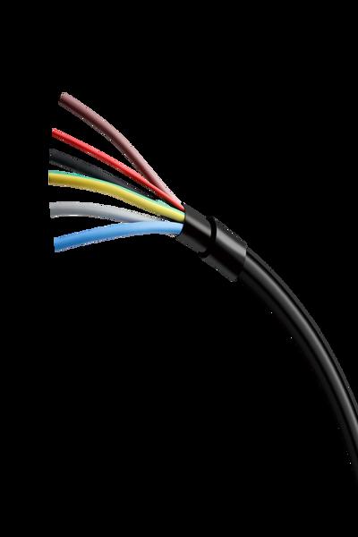 LogiLink EV Laddningskabel Typ 2 Open End 3P 16A 11kW 5m - EVC0130