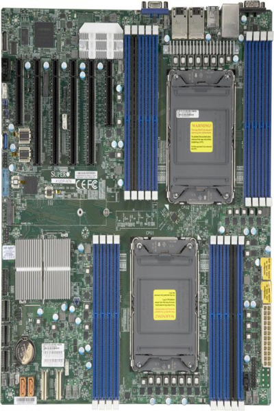 SuperMicro Hovedkort X12DPI-NT6 bulkpakke (MBD-X12DPI-NT6-B) - MBD-X12DPI-NT6-B