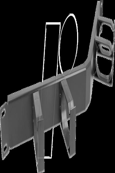 Delock Rack-kabelhanteringspanel - 66667