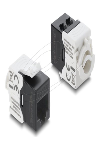 Delock Cable Tie-Free Modular Insert with Locking Clip