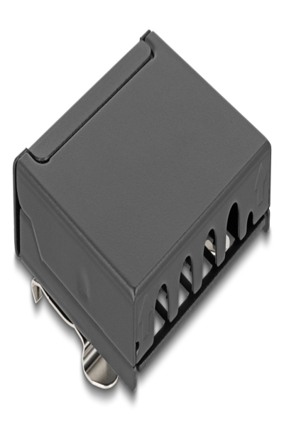 Delock Patch Panel Mini DIN Rail Wall Mountable Desktop - 90378