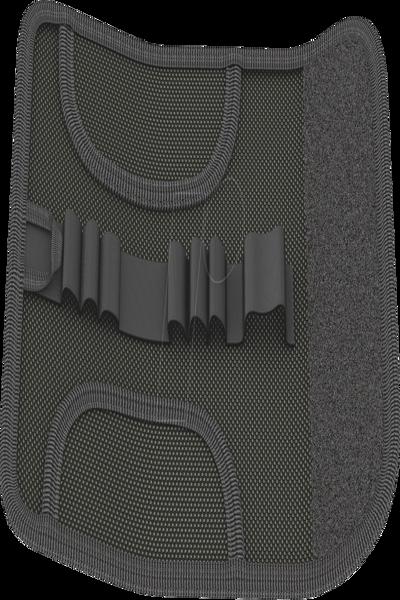 Pochette pliable Wera 9400 pour jeux Kraftform Kompakt 7 pièces, vide, noire, textile, 140 mm, 85 mm, 40 mm, 73 g