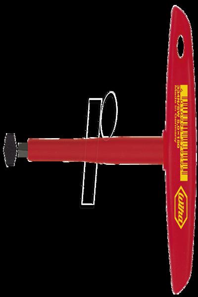 Tournevis hexagonal Wiha avec manche en T 334N SW 8,0x150 VDE
