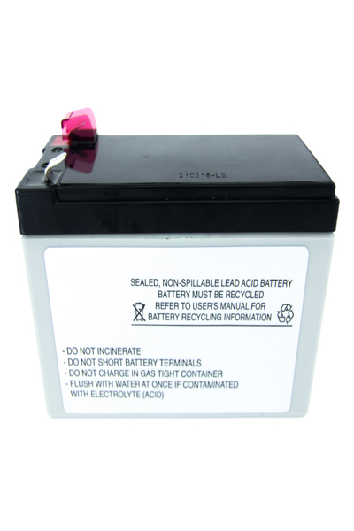 Origin Storage Replacement UPS Battery Cartridge APCRBC110 For BX650U-LM - Sealed Lead Acid (VRLA) - 12 V - 1 pc(s) - Black - Grey - 5 year(s) - RoHS - BX650U-LM-BAT