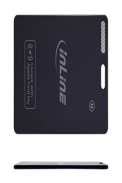 InLine Wallet Finder - Carte à puce pour portefeuille - Chargement Qi - 100 mAh - IPX5