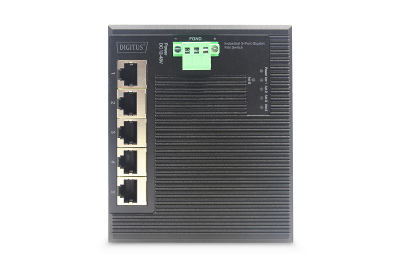 DIGITUS 5-ports industriell switch - DN-651126