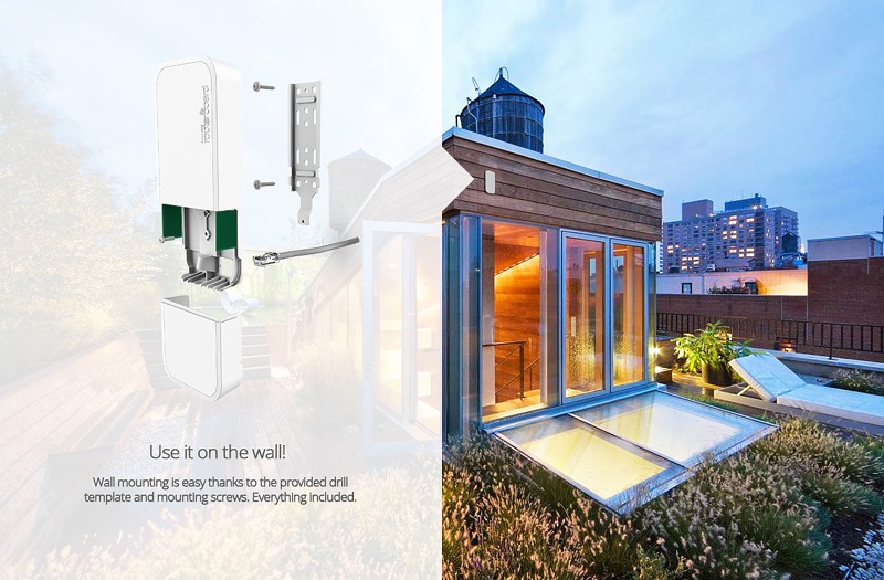 MikroTik RBwAPR-2nD&R11e-LTE wAP LTE Kit - RBWAPR-2ND&R11E-LTE