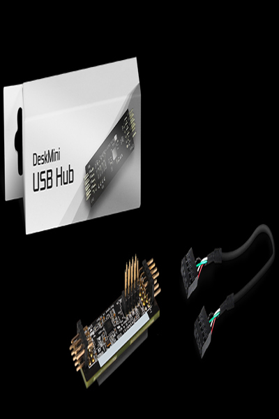 ASRock DeskMini USB Hub, I/O-sköld - 90-BCA010-00UAYZ
