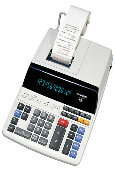 Calculatrice d'impression Sharp EL-2607V