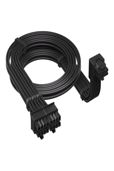 Corsair Right Angled Embossed PCIe 5.1 12V-2x6 Cable 600W Type-4 UL1569 16AWG 105C VW-1 - Cable - Current/Power Supply - CP-8920348