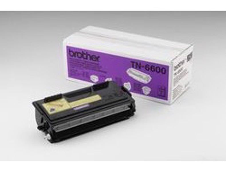 Brother TN-6600 - Svart - original - TN6600
