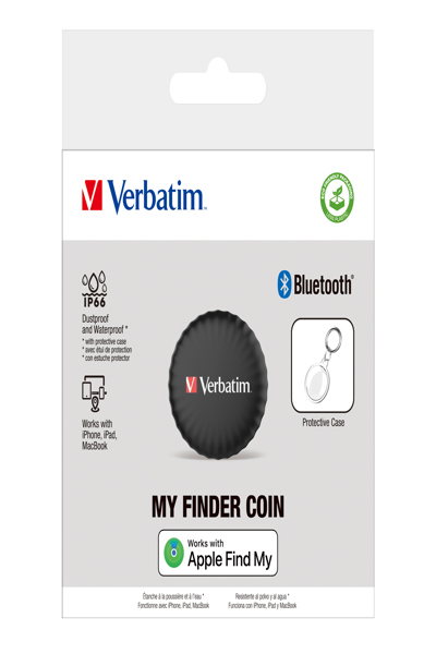 Verbatim My Finder - Anti-loss Bluetooth tag for mobile phone, tablet, notebook - 32133