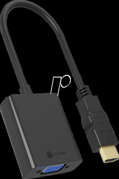 ICY BOX Adap HDMI A to VGA IB-AC502A - Adapter - IB-AC502A