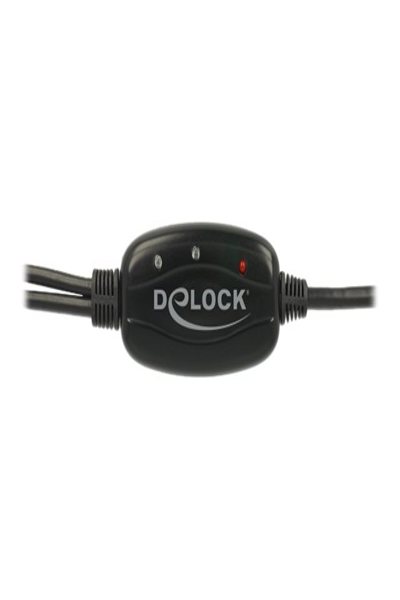Delock Adapter USB 2.0 Typ-A > 2 x Seriell DB9 RS-232 - 63466