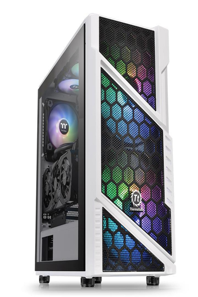 Thermaltake Commander C31 TG Snö ARGB Miditorn - CA-1N2-00M6WN-00