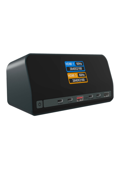ICY BOX Docking Station Heart Dock 2300 11 in 1 with LCD Display - 61215