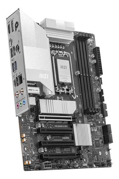 MSI PRO B860M-A WIFI MOTHERBOARD INTEL B860 LGA 1851 MICRO ATX - PRO B860M-A WIFI