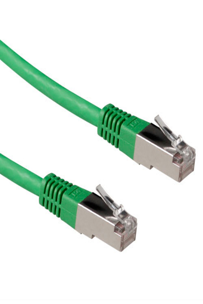 ACT Green 2 meter LSZH SFTP CAT6A patch cable with RJ45 connectors - 2 m - Cat6a - S/FTP (S-STP) - RJ-45 - RJ-45 - Green