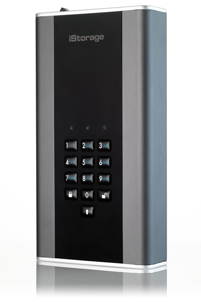iStorage diskAshur DT2 256-bit 4TB USB 3.2 FIPS Level 3 certified - secure encrypted desktop hard drive IS-DT2-256-4000-C-X - 4 TB - 3.2 Gen 1 (3.1 Gen 1) - Black - IS-DT2-256-4000-C-X
