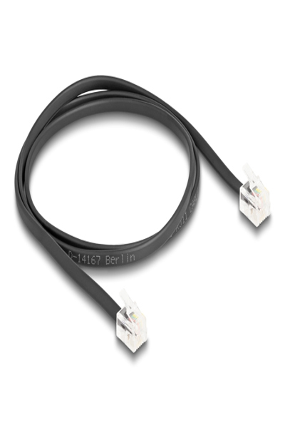 Delock Phone cable - RJ-11 (M) to RJ-11 (M) - 88301