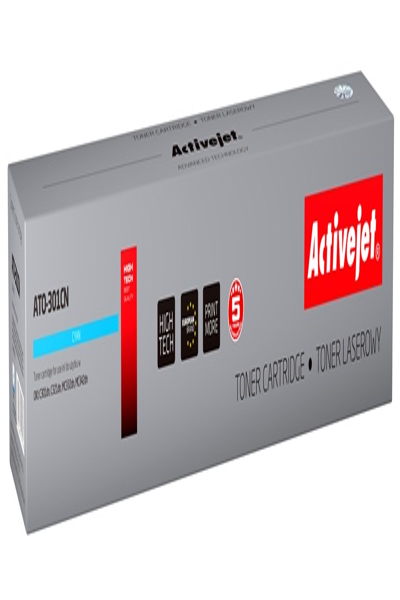 Activejet ATO-301CN toner (replacement for OKI 44973535; Supreme; 1500 pages; cyan) - 1500 pages - Cyan - 1 pc(s)
