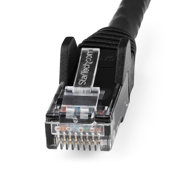 StarTech 3m CAT6 Ethernet Cable LSZH Black - N6LPATCH3MBK