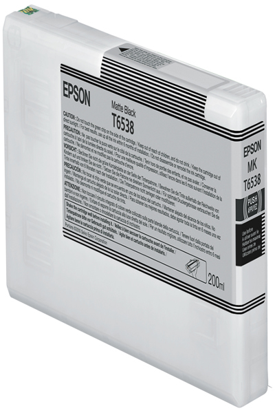 Cartouche d'encre noire mate Epson T6538 (200 ml) - Encre pigmentée - 200 ml - 1 pièce(s)